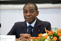 Bouaflé : Le ministre Diby Charles 